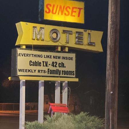 Sunset Motel Santa Rosa, NM Exterior foto